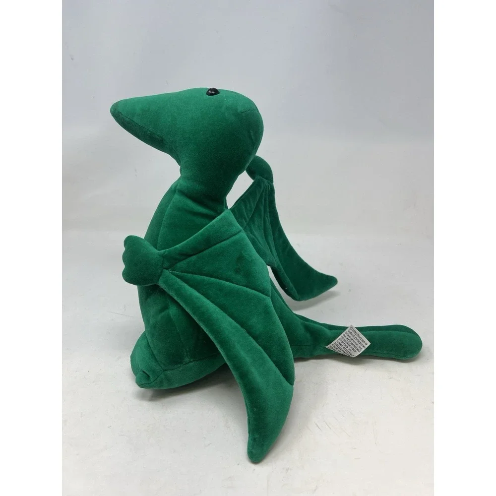 Vintage Manhattan Toy Co Green Pterodactyl Dinosaur Plush‎ 1993 10